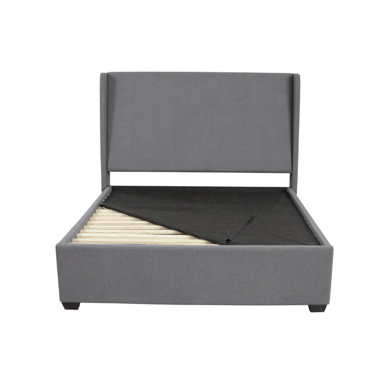 Mohawk Upholstered Wingback Storage Bed, King