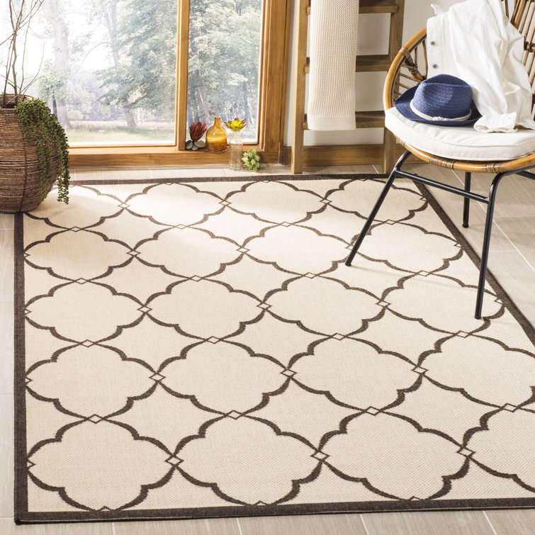 Miesha Performance Geometric Rug