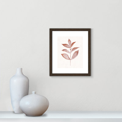 Wilfrid Red Leaf III par Tara Studios - reproduction d'art
