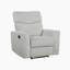Fauteuil inclinable en velours de 37,5 po Karrar