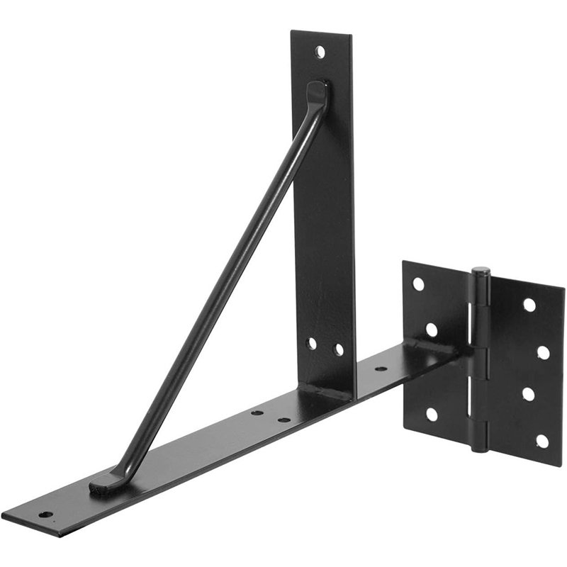 Ensemble de barrière robuste en bois sans affaissement