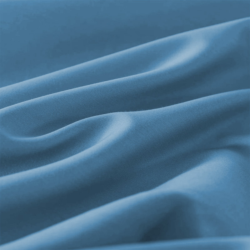 Aspire Homeware Ultra Soft 40cm Deep Fitted Sheet for Extra Deep Mattress and Cozy Sleep, Double (4'6), Light Blue