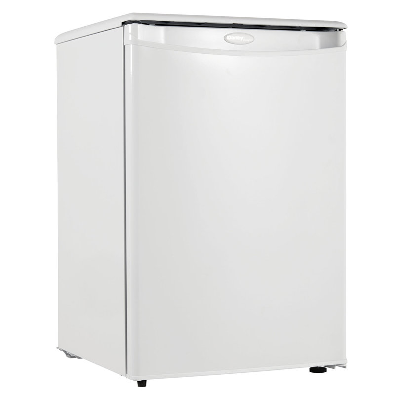 Deisgner 2,6 pieds cubes Mini réfrigérateur de comptoir, Blanc