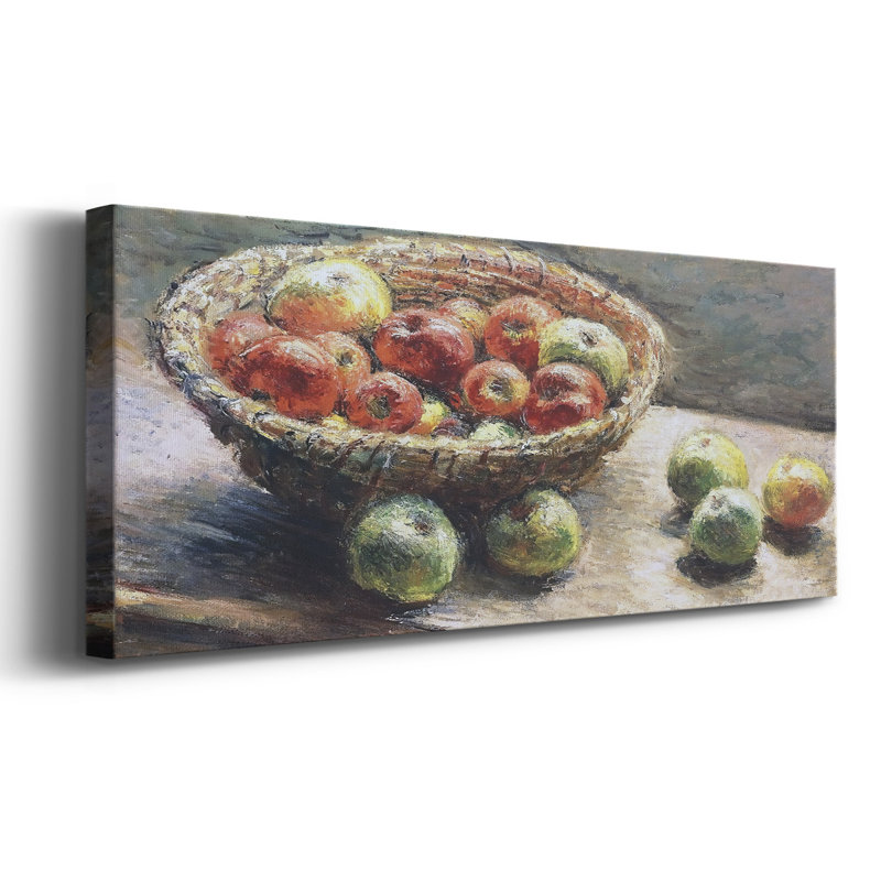 «The Plate With Apples», 1880, reproduction sur toile, H 20 po x l 50 po x P 1,5 po