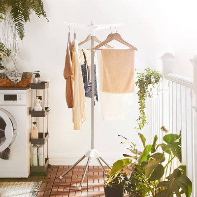 Space-Saving Folding Drying Rack