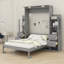 Lit escamotable avec tablettes Murphy-348509134