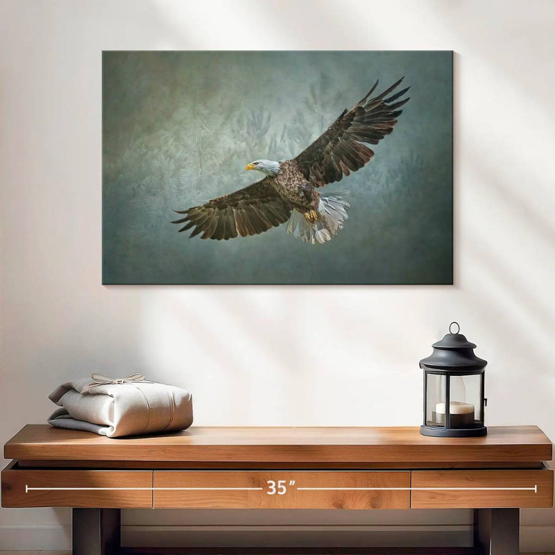 Brampt Majestic Flying Eagle, 16" H x 24" W
