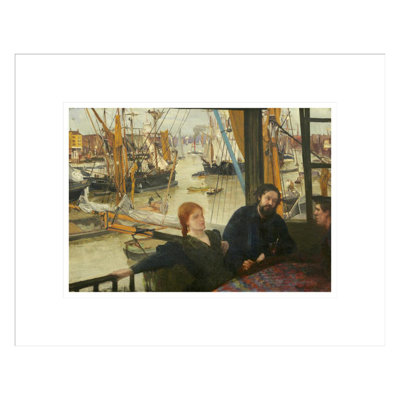 Wapping by James McNeill Whistler -Framed Giclee Print