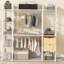 Armoire ouverte avec tablettes et tiroirs-106812223