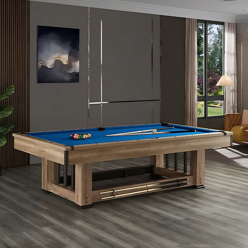 Table de billard Minimalist, Bleu