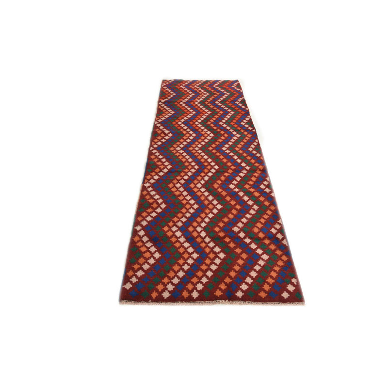 9 Ft Runner Peter Red Rug