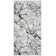 Tapis gris / noir abstrait Metzger