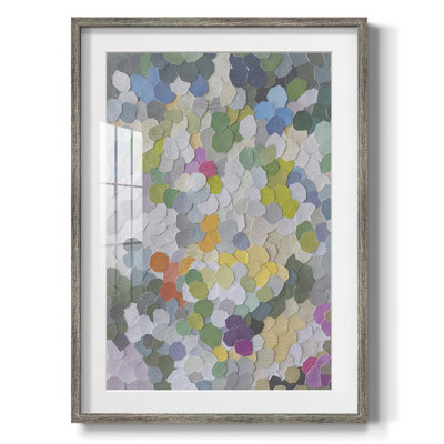 Printed Speckled Matter III Framed On Paper Print