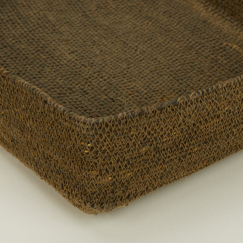 Hawkins New York Seagrass basket - Letter Tray, Olive