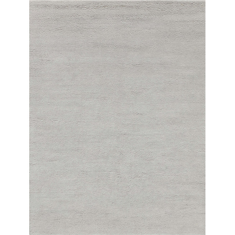 Merino Wool Area Rug in Beige
