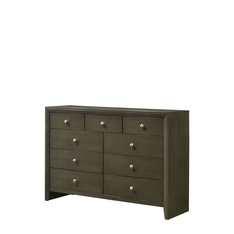 Commode exquise avec rangement spacieux et attrait intemporel pour la chambre à coucher