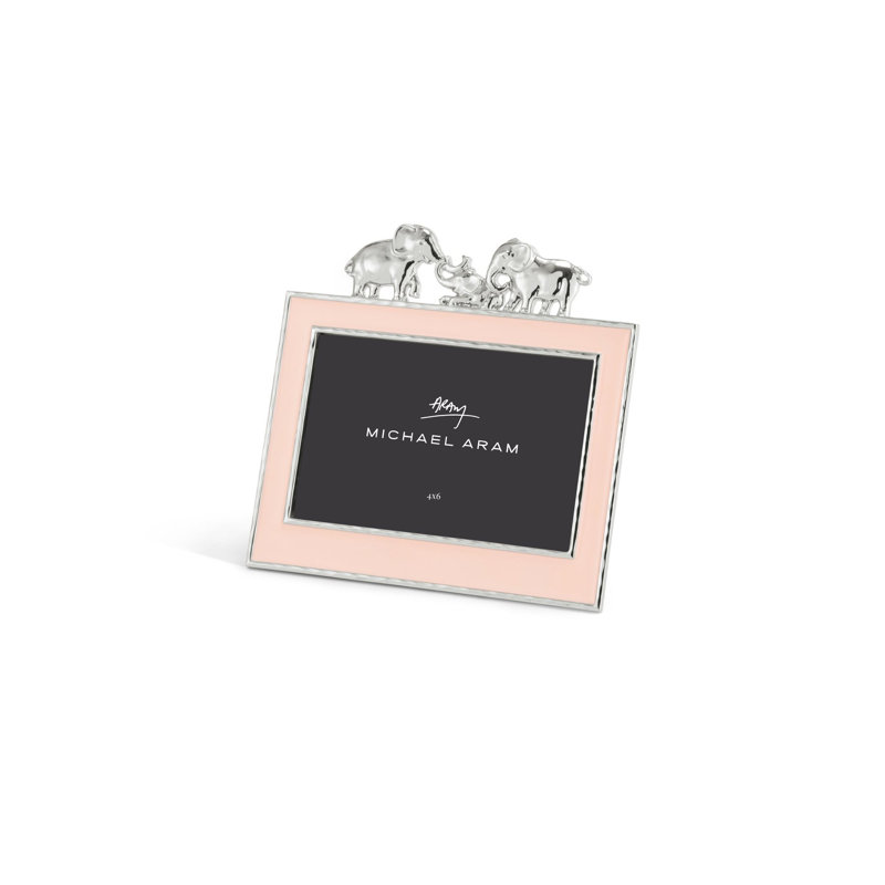Elephant Frame 4x6, Pink