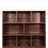 70.87" Tall Bookshelf with 10 Cubes and 3 Doors, 4-Tier Bookshelf, Open Shelf Bookcase with Cabinet, Modern Cube Storage Organizer for Living Room, and Office