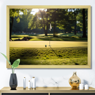 " Golf Putting Green Tranquillity VI "