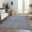 Tapis bleu intérieur / extérieur lavable à la machine Xhevrie-1737335356