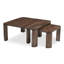 Idanell Nesting Coffee Table Deep Brown