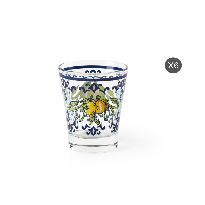 Amalfi Glass Coffee Cup