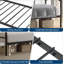 Lit de jour simple sans couchette, lit de jour simple en métal avec rangement-571496528