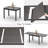 Large Extendable Patio Dining Table