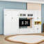Lit escamotable simple en bois 2 tiroirs avec meuble télé, tablettes et armoire-213305017