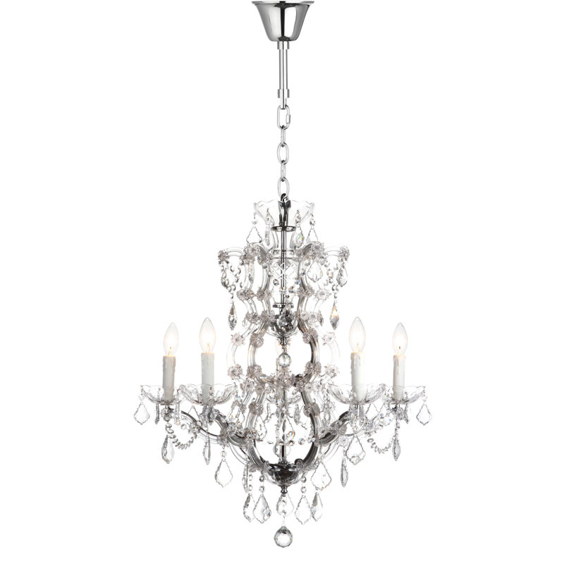 Lustre en cristal 6 lumières Filton