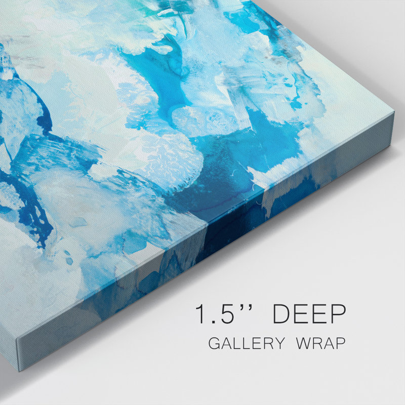 Blu Design - impression sur toile tendue, H 16 po x l 16 po x P 1,5 po
