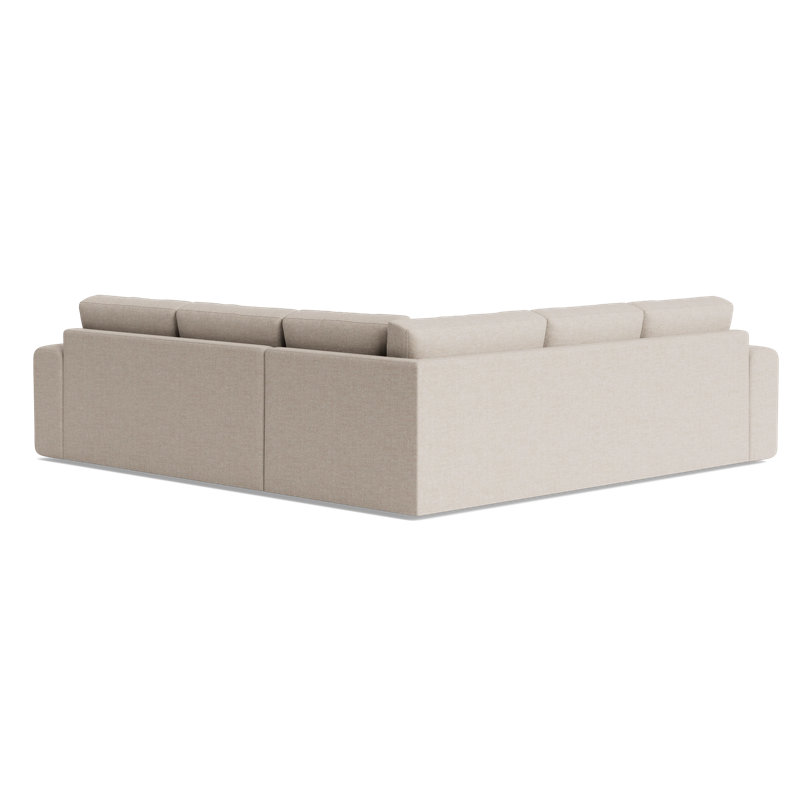 The OG Sectional, Left Hand Facing, Performance Weave - Natural