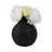 Dugg Textured Ceramic Glam Decorative Vase, Modern Accent for Stylish Display-975453249-975453254