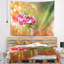 Tapisserie de fleurs roses sur fond flou-28486301