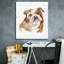Art mural sur toile Winston Porter «Dog Portrait 3» par Katrina Pete-1474854158