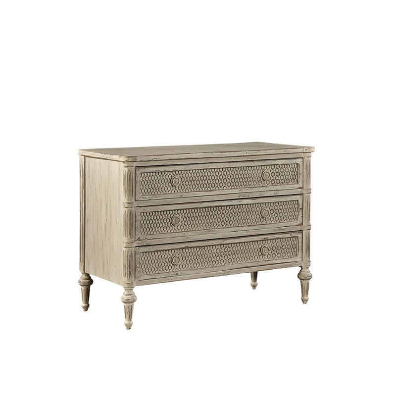 Commode décorative 3 tiroirs Field Large