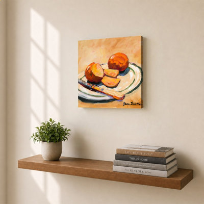 Oranges by Jane Slivka - Graphic Art on Canvas