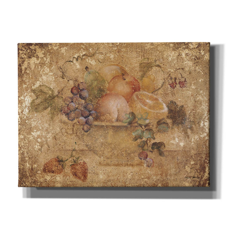«Summer Harvest» par Cheri Blum, art mural sur toile, H 12 po x l 16 po x P 0,75 po