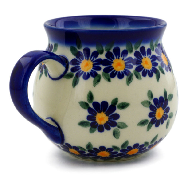 Tasse à bulles en grès 20 oz - French Daisy, 9