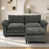Tissu gris
