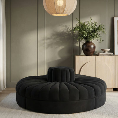 Tissu 4 pièces Paynton Velvet Performance Canapé modulaire