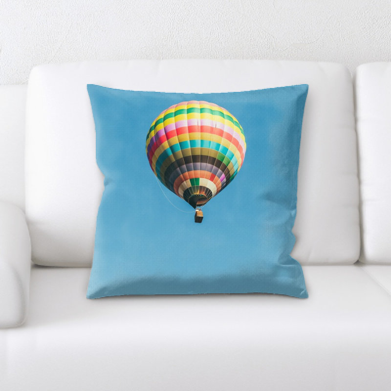 Housse et insert de coussin carré de couleurs vives URETRAITY