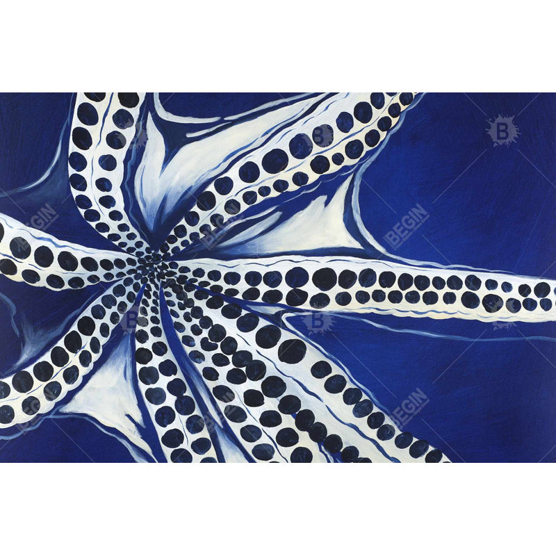 " Swimming Octopus ", 24" H x 36" W
