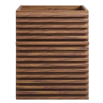 Modway Render 18" Wall Mounted Single Bathroom Vanity Base Only
