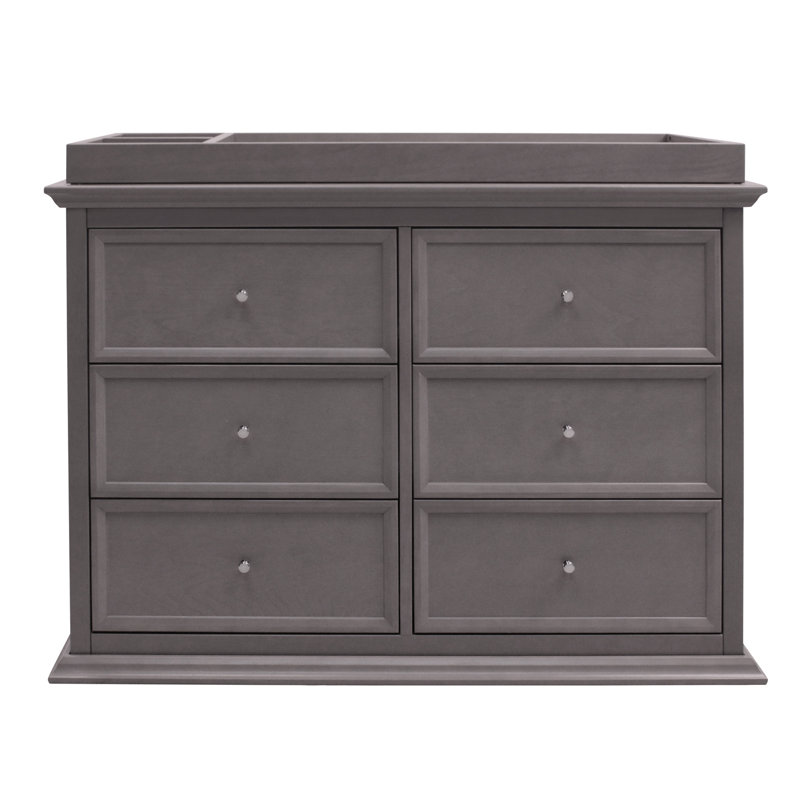 Foothill 6 Drawer Dresser, Weathered Gray