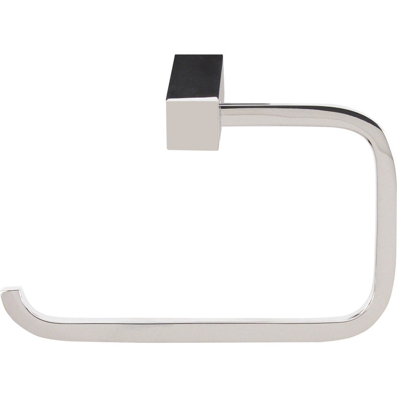 SPA 2 Wall Mounted Single Post Toilet Paper Holder, Polished Chrome
