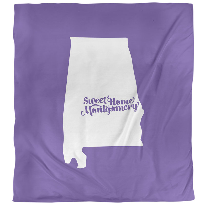 Housse de couette alabama montgomery, Housse de couette pour grand lit, Mauve
