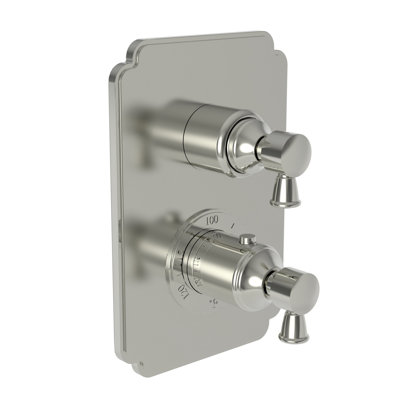 Metropole 1/2" Square Thermostatic Trim Plate With Handle