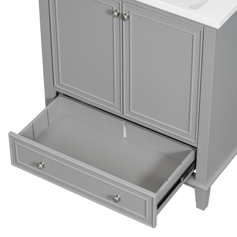 Base de meuble-lavabo simple 29,5 po Nahid