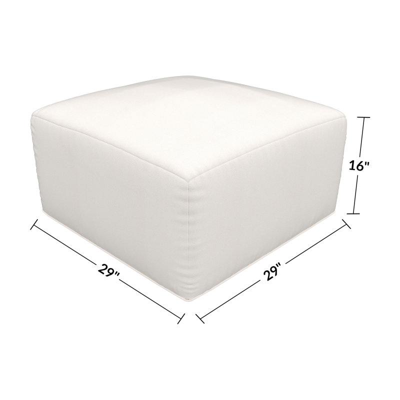 Repose-pieds de patio Praia Sunbrella®, Sunbrella® toile naturelle